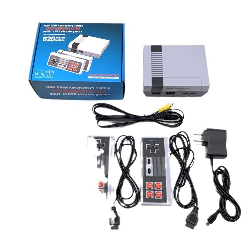 Retro Game Console NES 620 Classic Game
Plug and Play TV Gamming